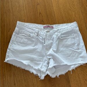 J Brand White Denim Women's Shorts